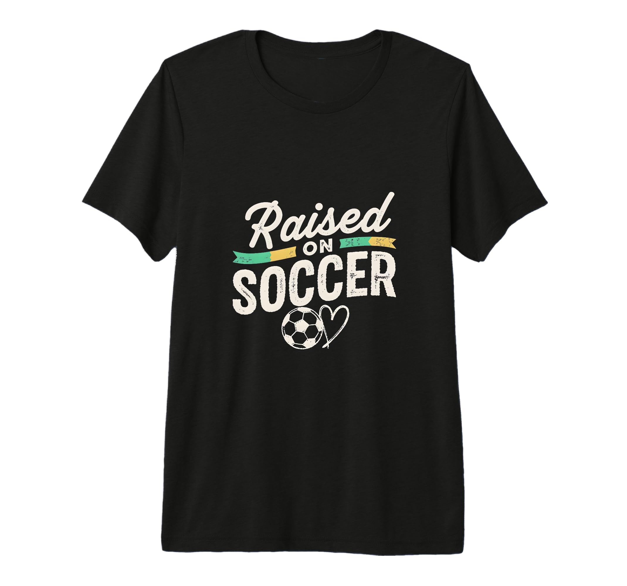 Raised Soccer Mom Family Pride Tri Blend T-Shirt - Graphic Print for Adults