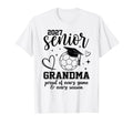 2027 Senior Soccer Grandma Proud T-Shirt - Custom Art Print for Adults