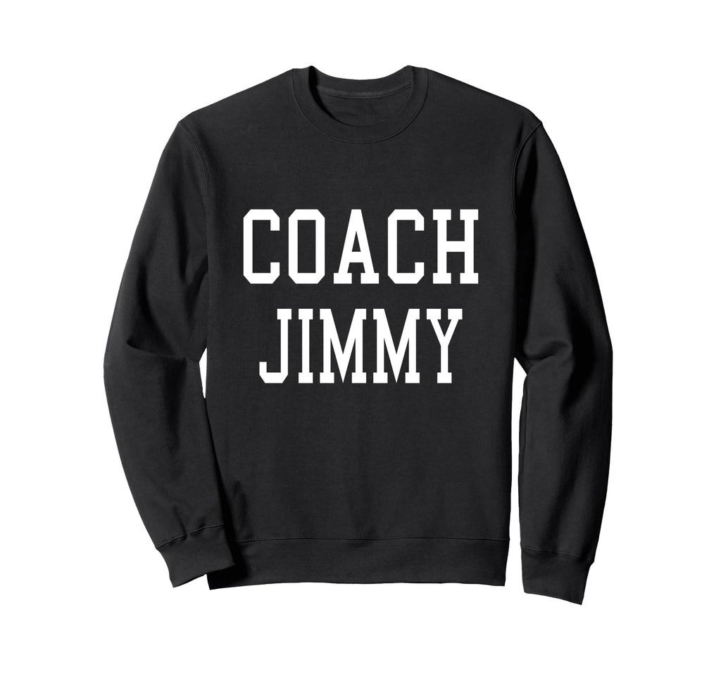 Coach Jimmy Custom Football Soccer Sweatshirt - Minimalist Print Men Women