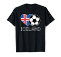 Iceland Soccer Icelander Flag Love T-Shirt - Streetwear Style Men Women