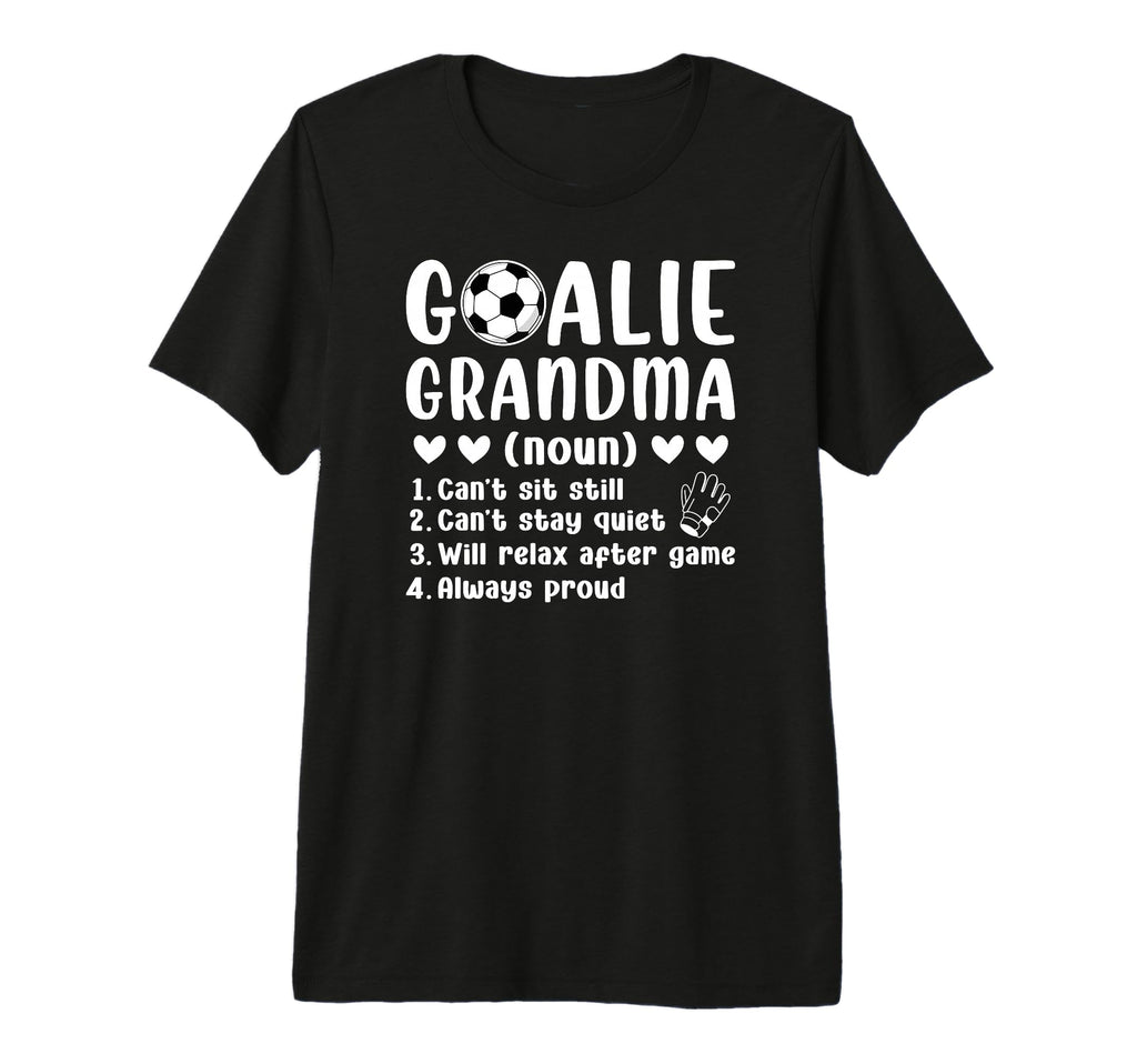 Soccer Goalie Grandma Definition Soccer T-Shirt - Graphic Print Unisex