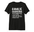 Soccer Goalie Grandma Definition Soccer T-Shirt - Graphic Print Unisex