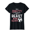 Beauty Beast My Cleats Soccer T-Shirt - Streetwear Style Men Women