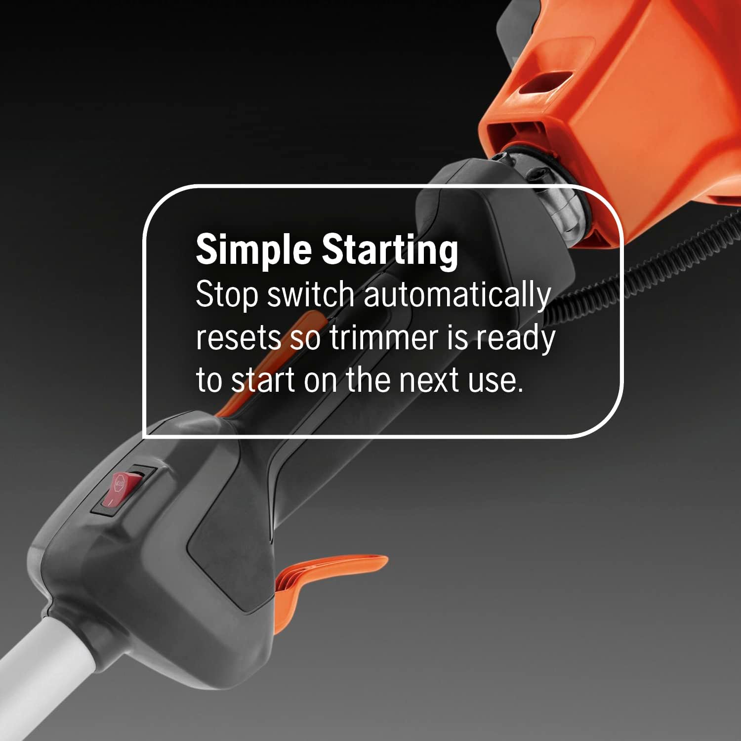 Husqvarna 130C Gas String Trimmer, 28-cc 2-Cycle, 17-Inch Curved Shaft Gas Weed Wacker with Tap N' Go Trimmer Head for Quick Line Feed