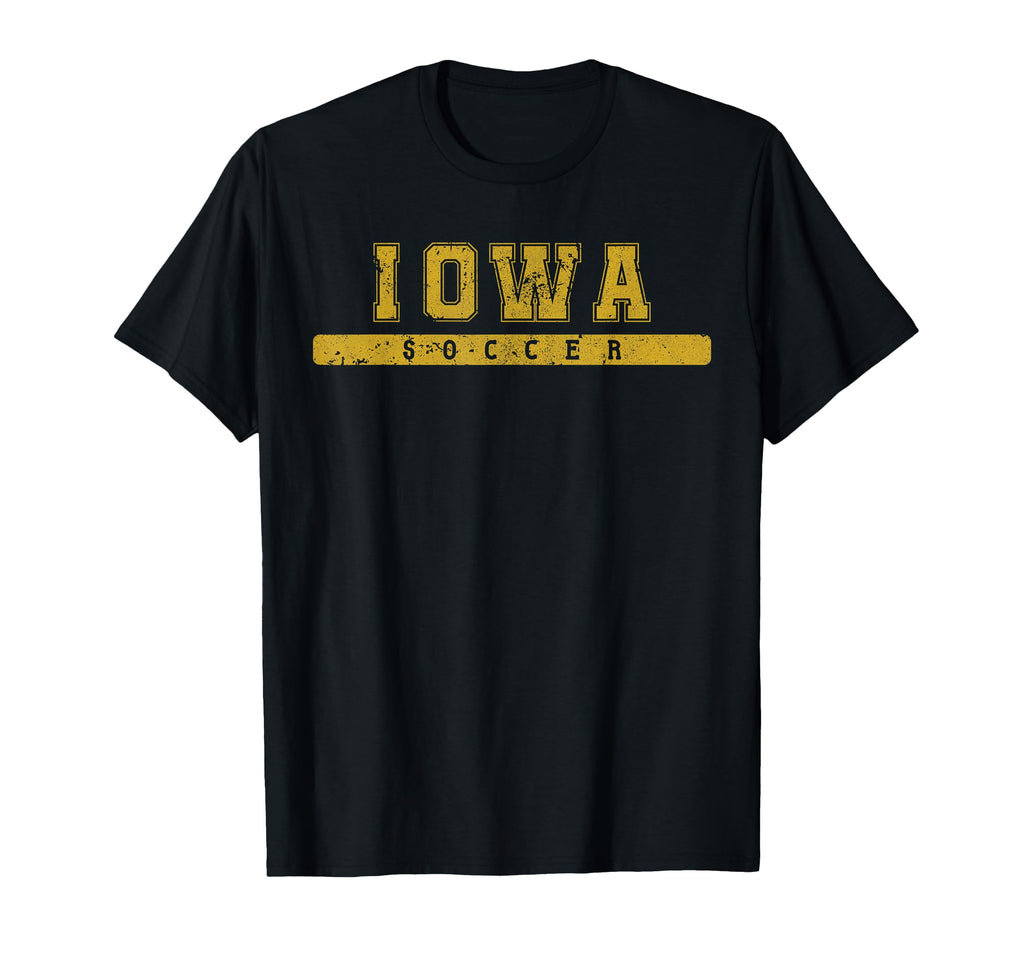 Iowa Soccer Tees Tanks Tops Hoodie - Unique Graphic for Adults