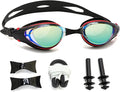 Nearsighted Swim Goggles, Shortsighted Optical Swimming Goggles No Leaking Anti Fog UV Protection for Adult Men Women