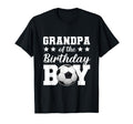 Grandpa Birthday Soccer Birthday T-Shirt - Novelty Apparel Men Women