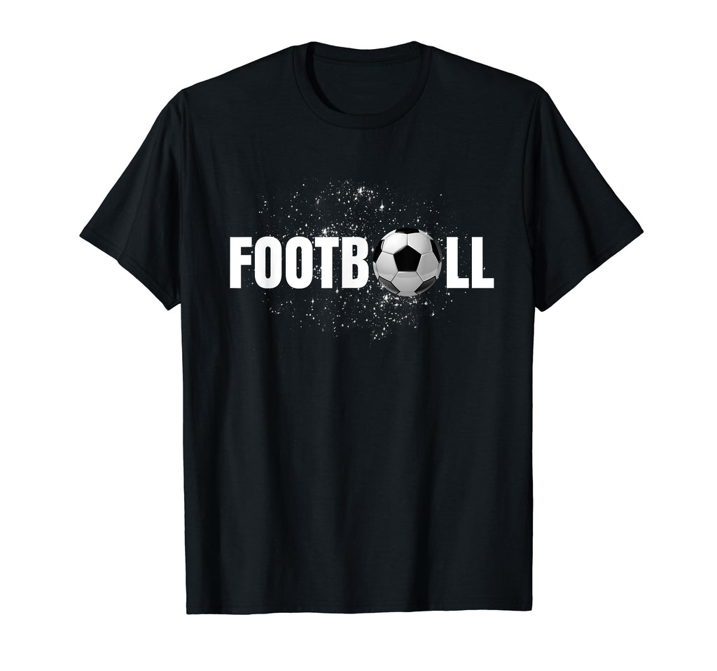 Soccer Football Ball Black And T-Shirt - Aesthetic Graphic for Adults
