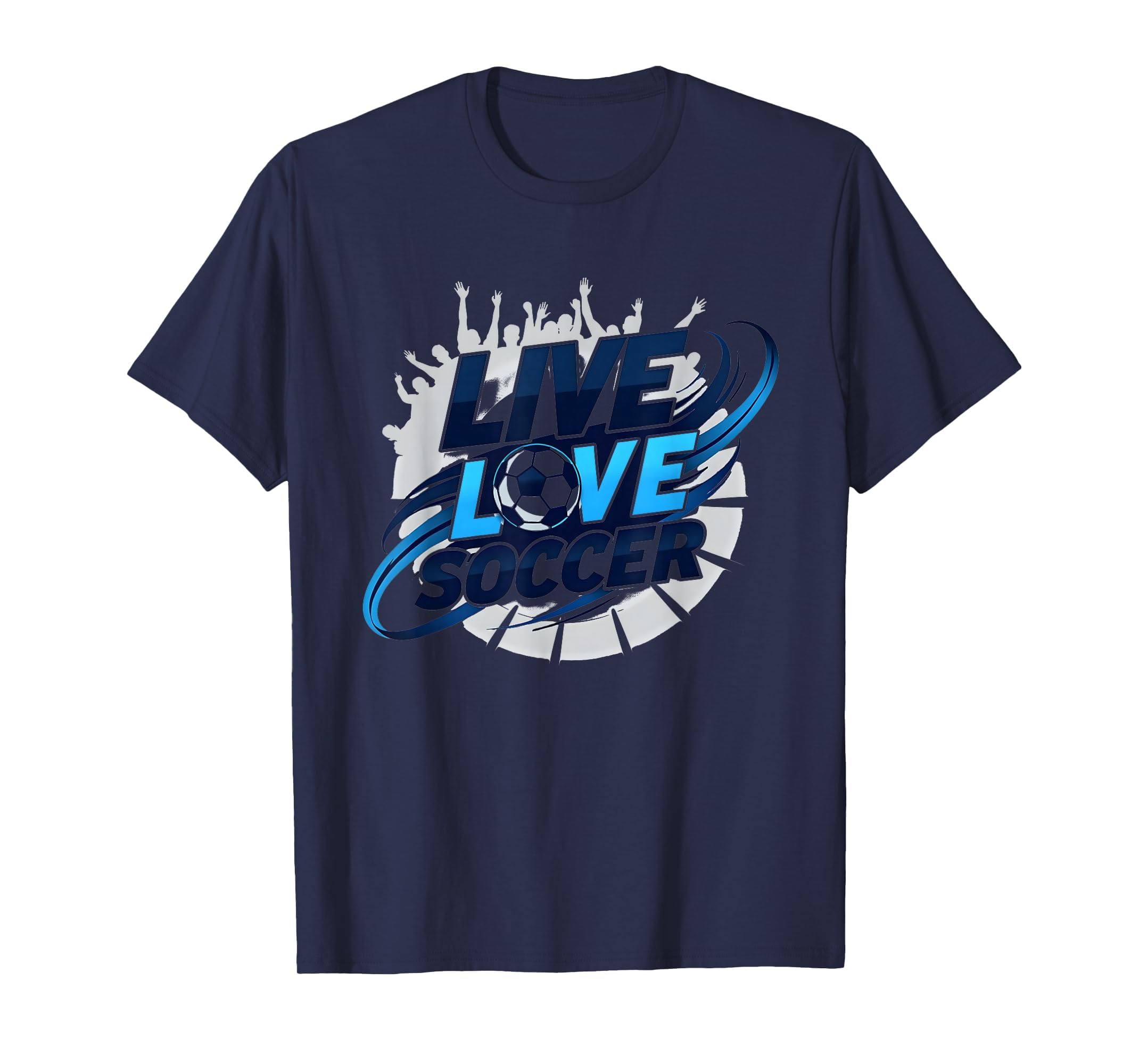 Soccer Mom Live Love Soccer Sweatshirt - Streetwear Style Men Women