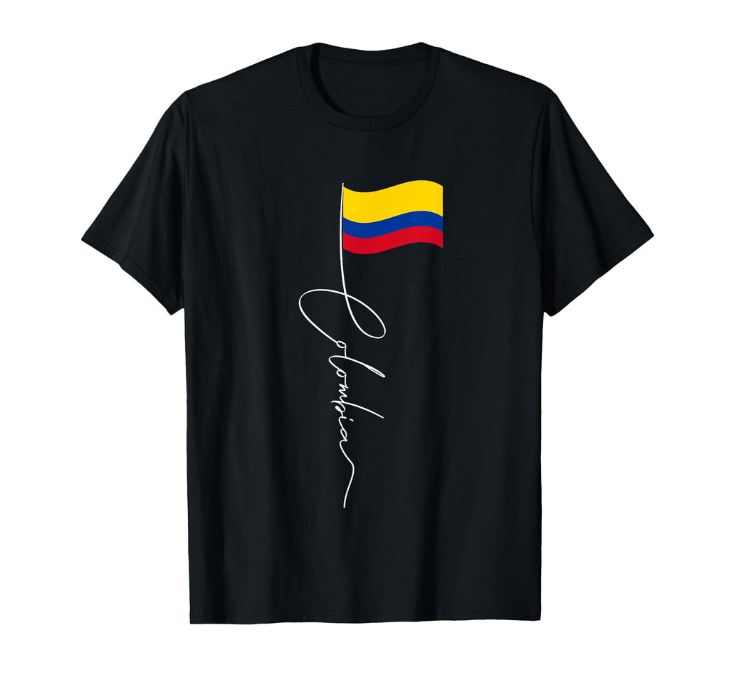 Family Heritage Gifts Colombia T-Shirt - Fun Novelty Design Men Women