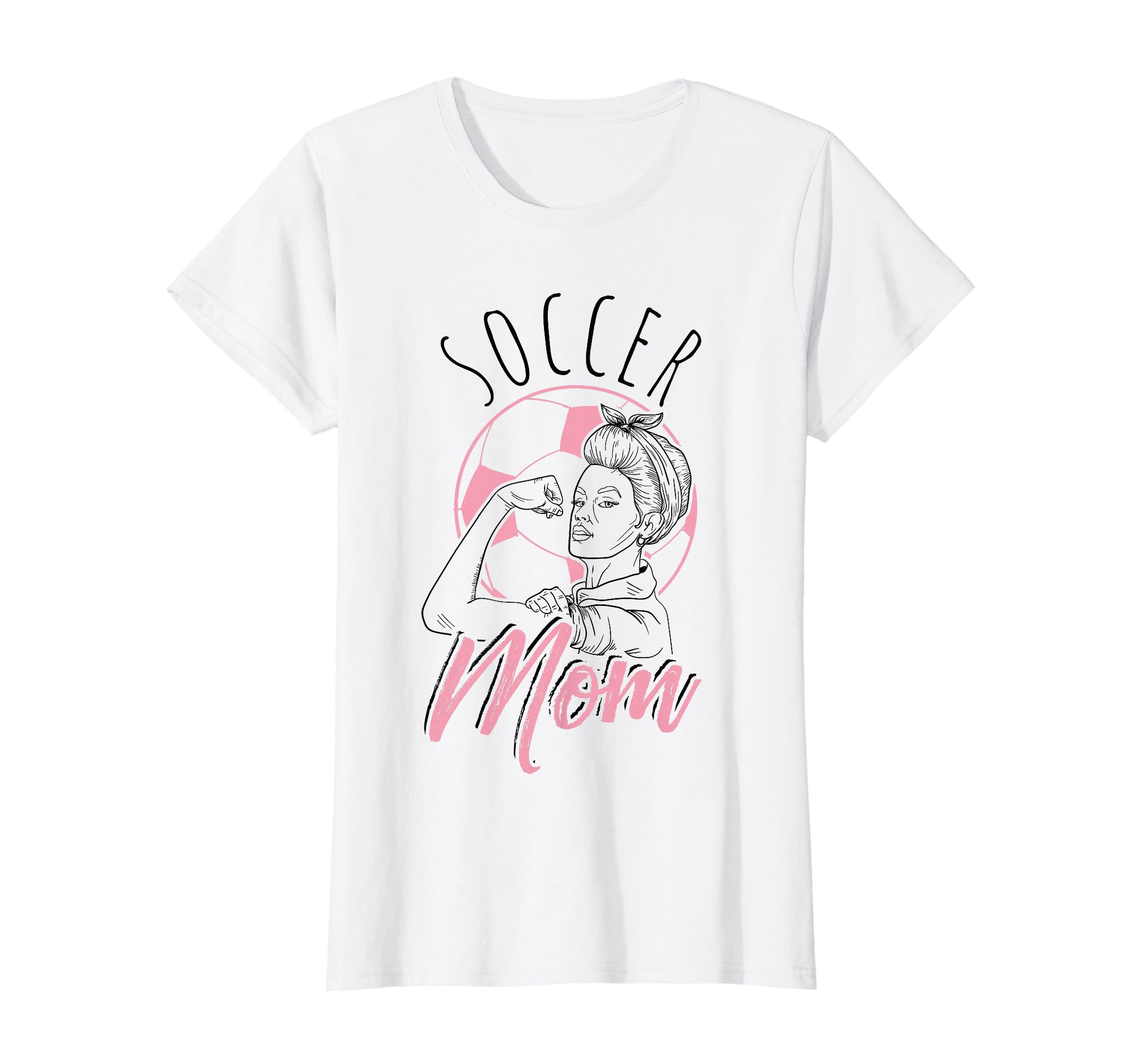 Soccer Mom Sport Athlete Family Mothers T-Shirt - Custom Art Print Unisex