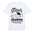 2027 Senior Soccer Grandpa Proud Family T-Shirt - Aesthetic Graphic Unisex