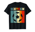 Sixteen 16Th Soccer Birthday Party T-Shirt - Fun Novelty Design for Adults
