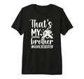 Proud Hockey Goalie Sister Hockey T-Shirt - Minimalist Print Unisex
