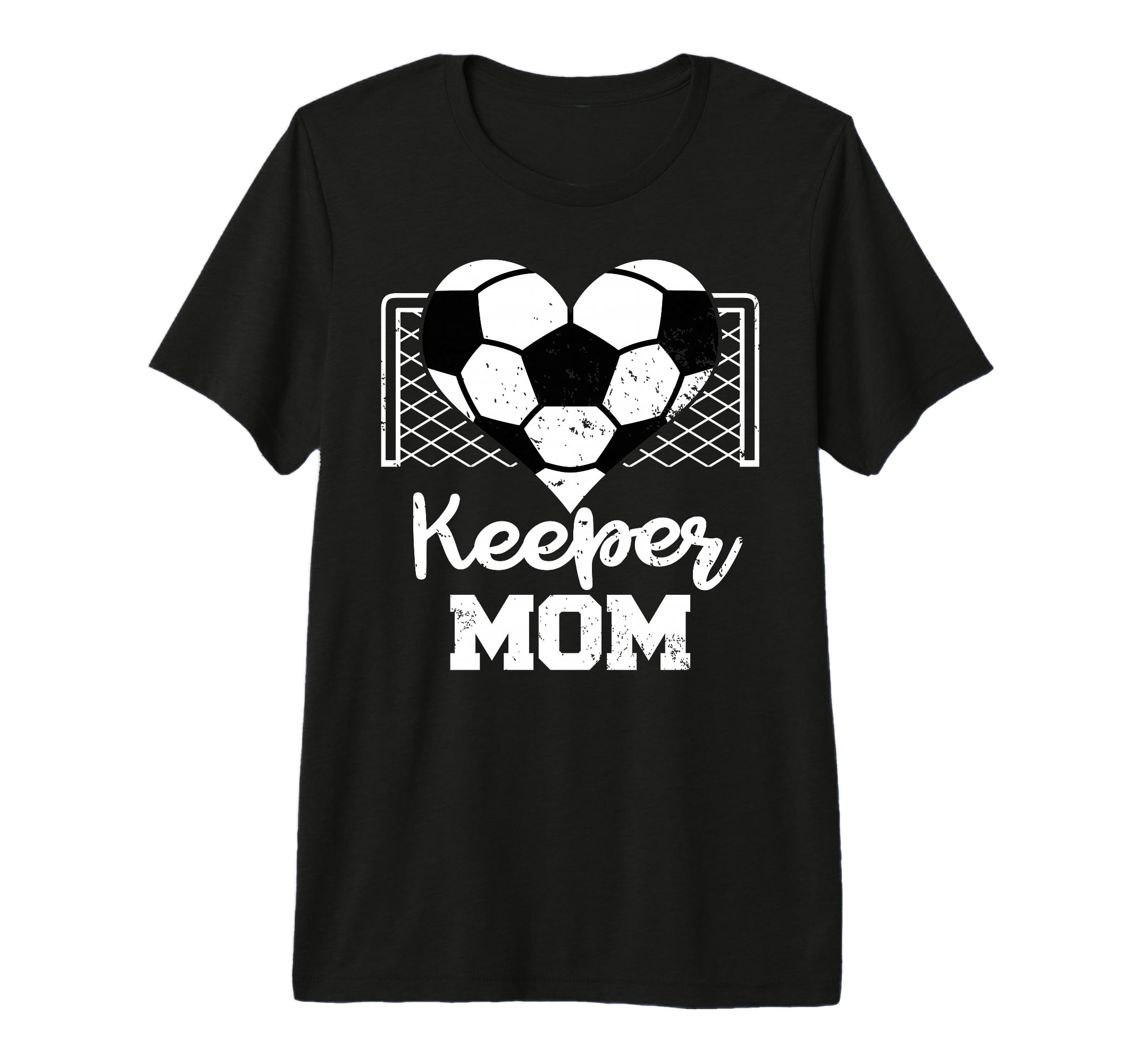 Keeper Mom Funny Soccer T-Shirt - Casual Everyday Wear Men Women