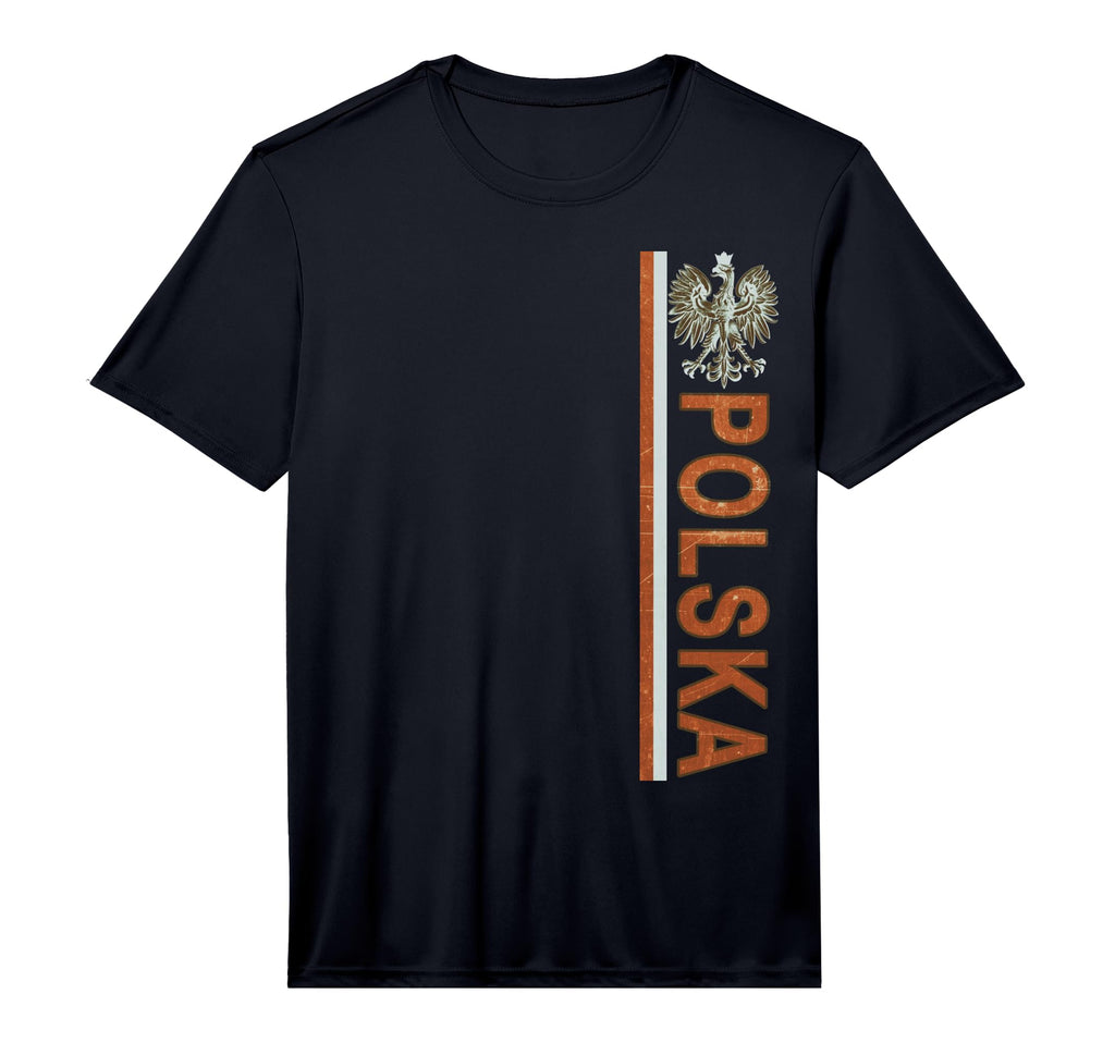 Polska Soccer And Sport Red Letter T-Shirt - Minimalist Print Unisex