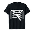 Soccer Goalie Penalty Shot Practice T-Shirt - Graphic Print Unisex