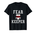 Fear Keeper Funny Sayings Soccer T-Shirt - Trendy Graphic for Adults