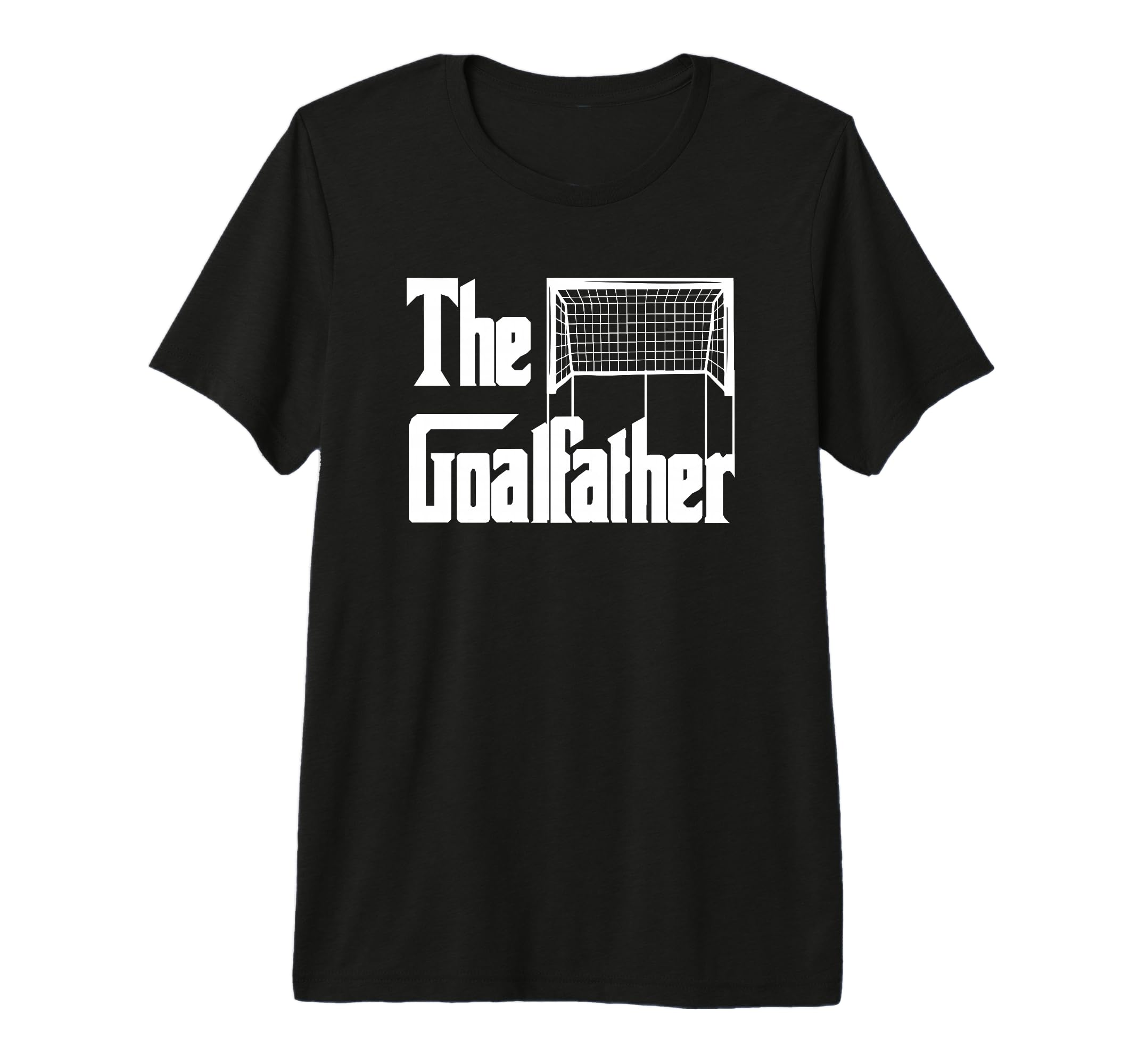 Goalfather Dad Soccer Goalkeeper T-Shirt - Custom Art Print for Adults