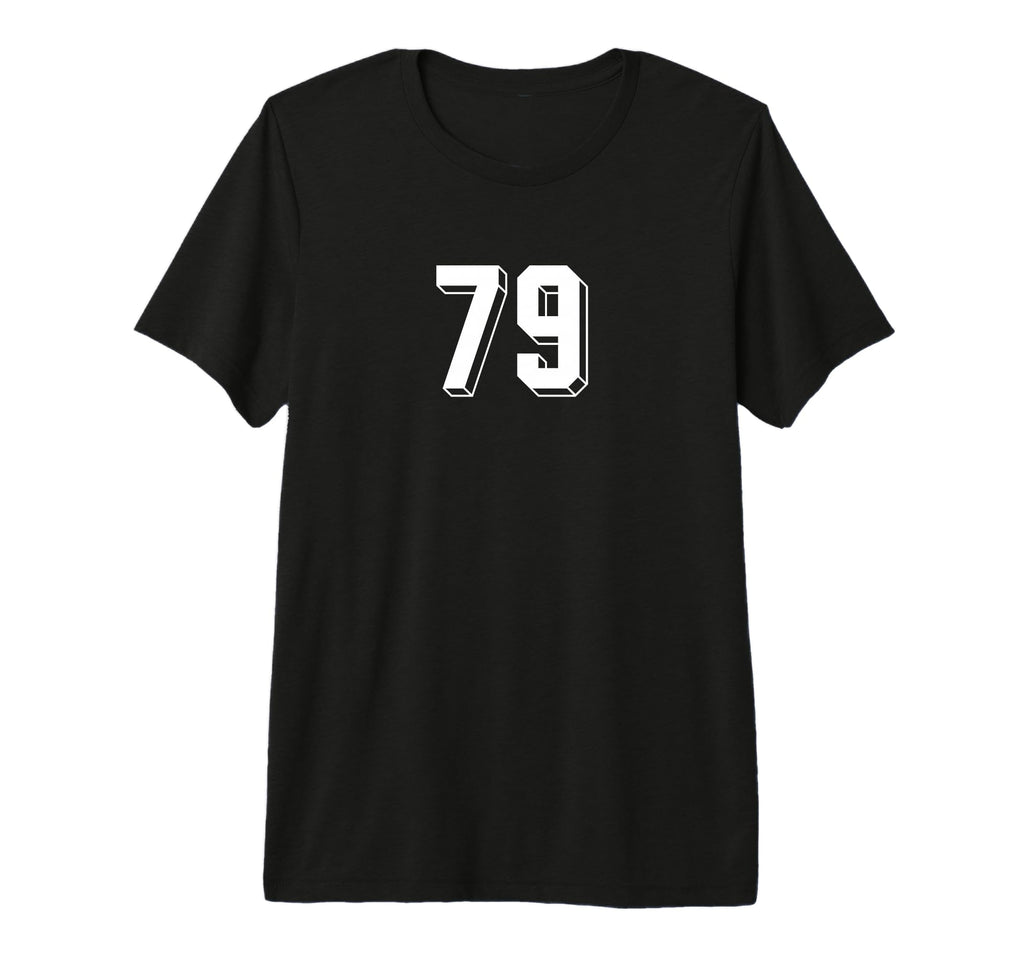 Number 79 80S 90S Soccer Team Jersey T-Shirt - Unique Graphic Men Women