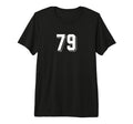 Number 79 80S 90S Soccer Team Jersey T-Shirt - Unique Graphic Men Women
