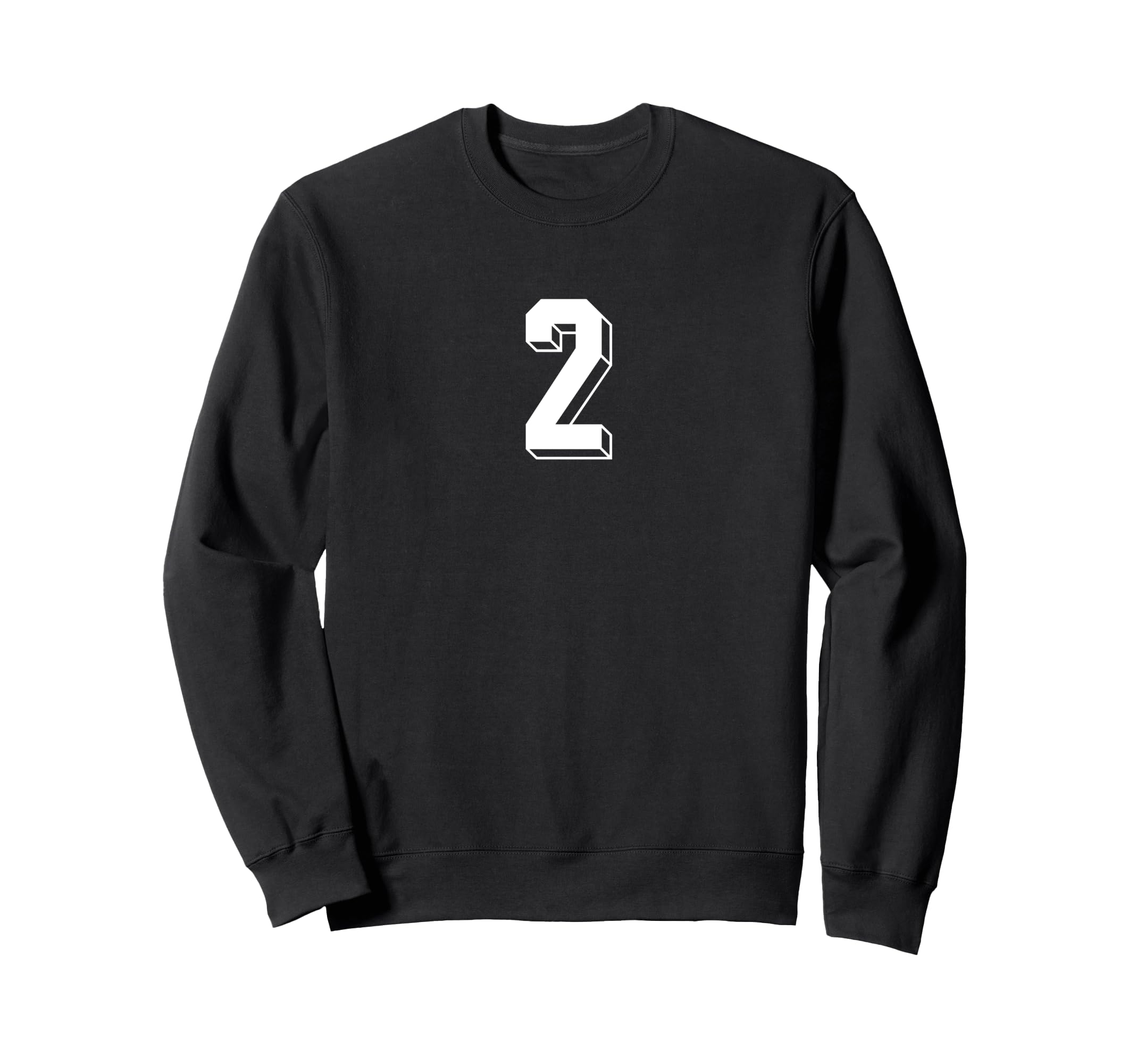 Number 2 80S 90S Soccer Team Jersey Sweatshirt - Unique Graphic for Adults