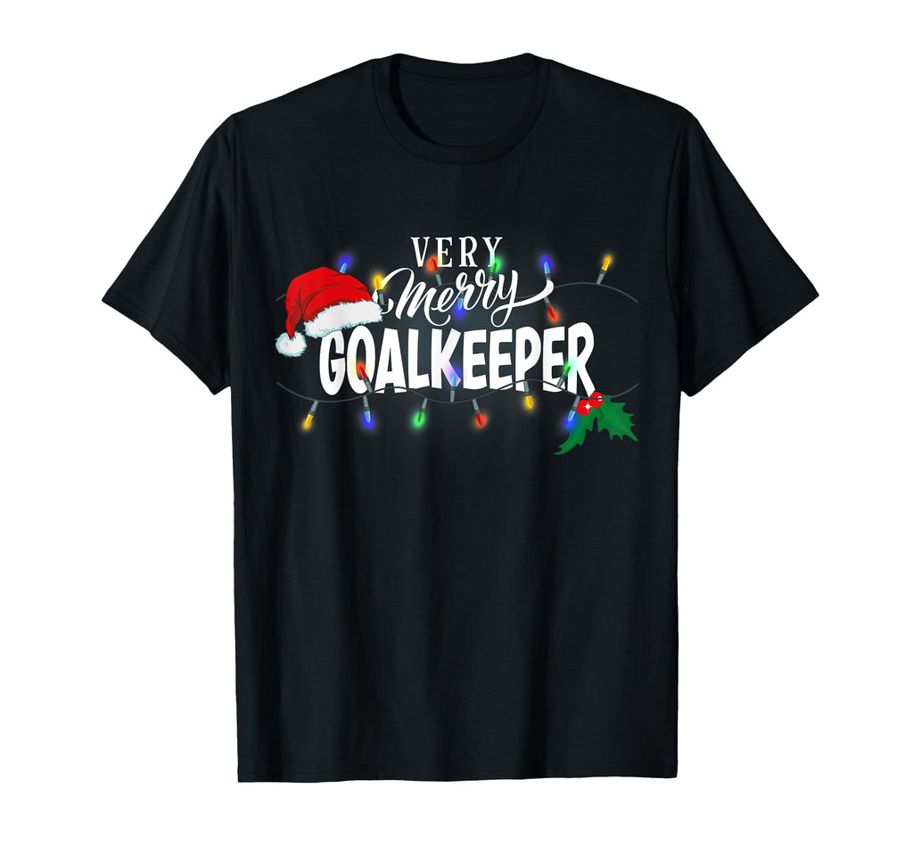 Matching Very Merry Goalkeeper T-Shirt - Custom Art Print for Adults