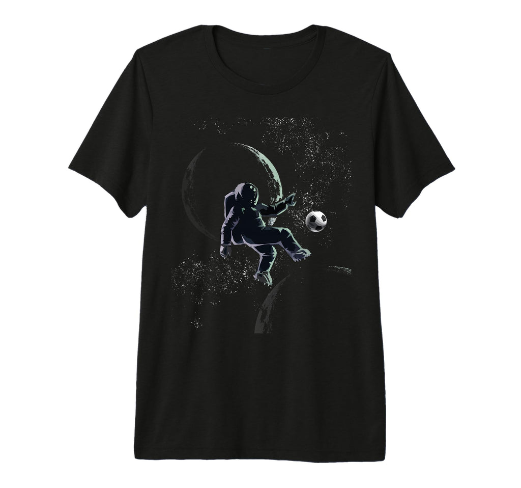 Soccer Funny Soccer Goalie Astronaut T-Shirt - Aesthetic Graphic Men Women