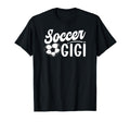 Soccer Gigi Heart Grandma Gigi Soccer T-Shirt - Aesthetic Graphic Unisex