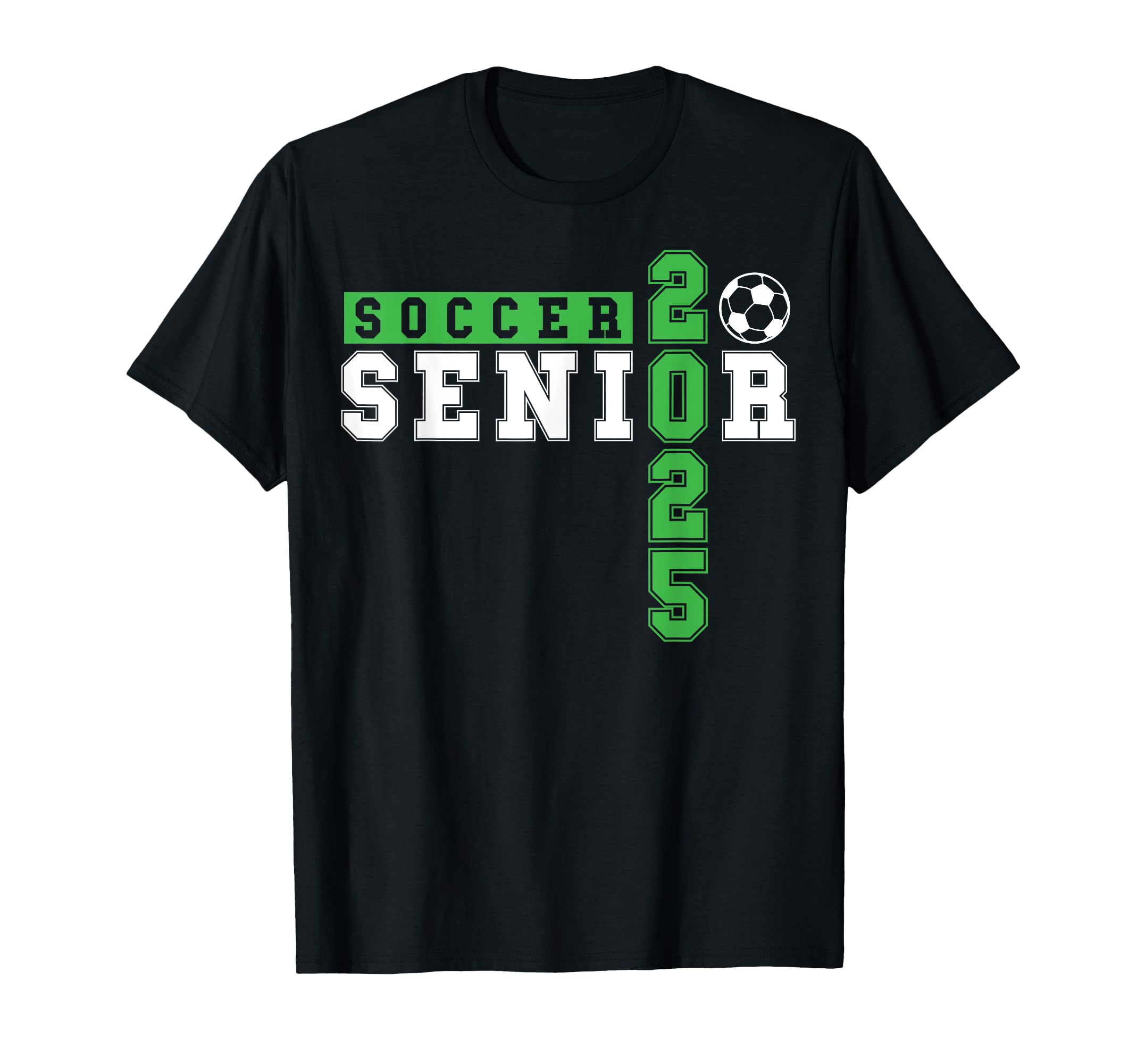 Soccer Senior Night Soccer Senior 2025 T-Shirt - Trendy Graphic Unisex