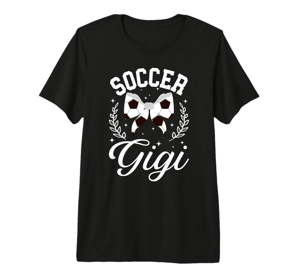 Soccer Gigi Grandma Gigi Soccer T-Shirt - Casual Everyday Wear for Adults