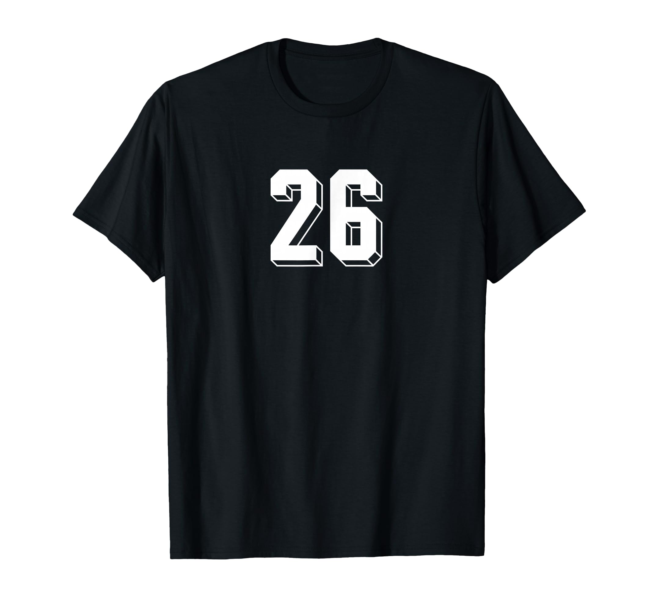 Number 26 80S 90S Soccer Team Jersey T-Shirt - Streetwear Style Unisex
