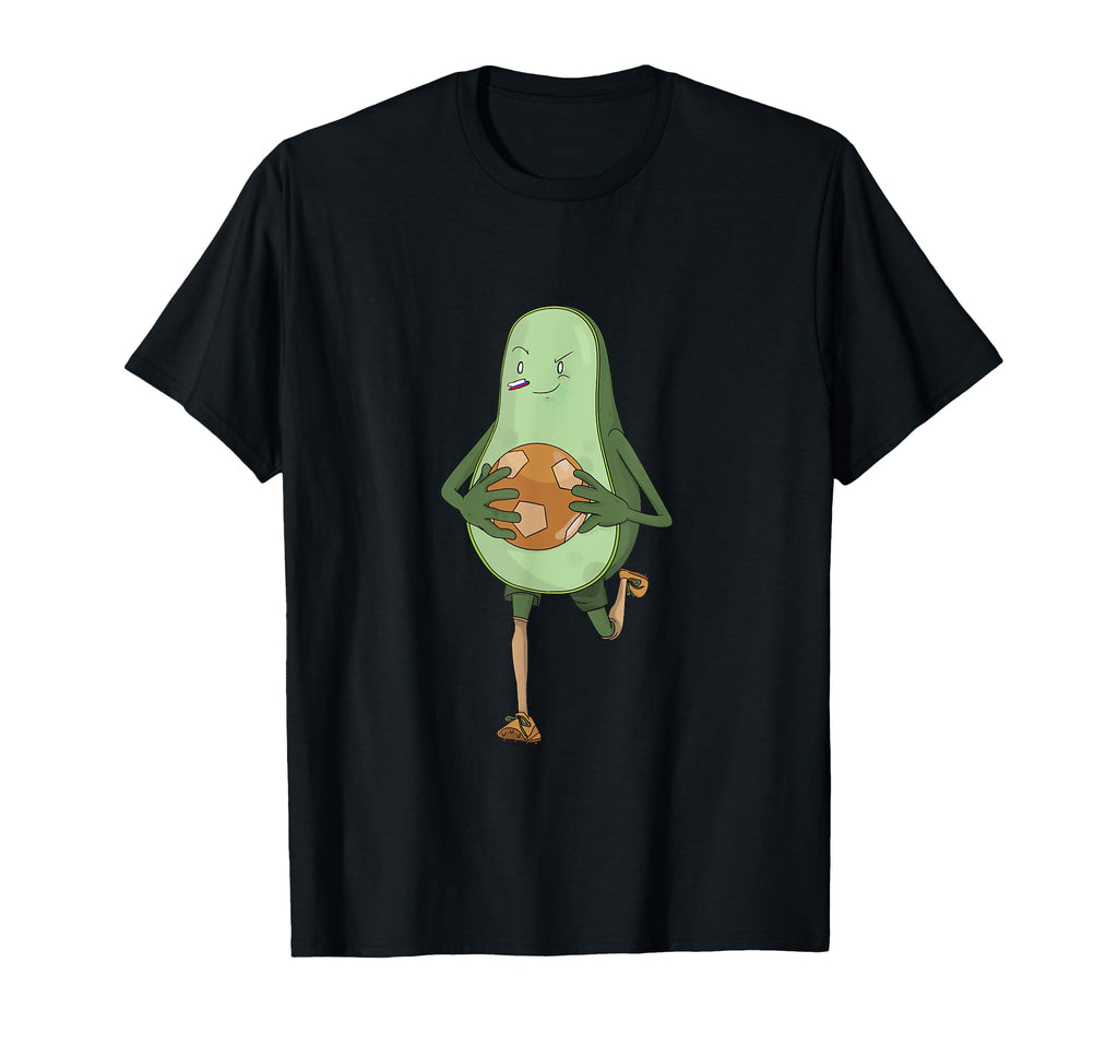Funny Avocado Goalkeeper T-Shirt - Fun Novelty Design Unisex