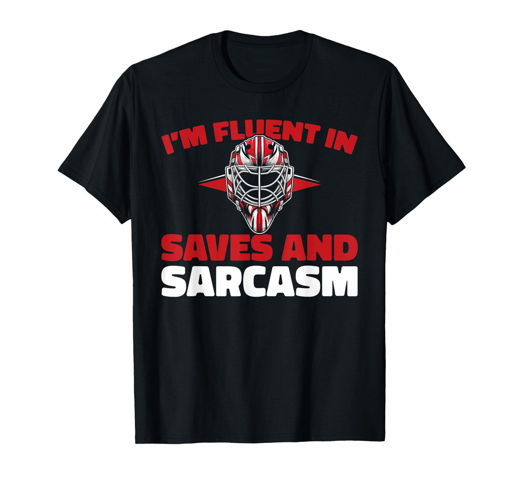 Hockey Goalkeeper Ice Hockey Goalie T-Shirt - Novelty Apparel Unisex