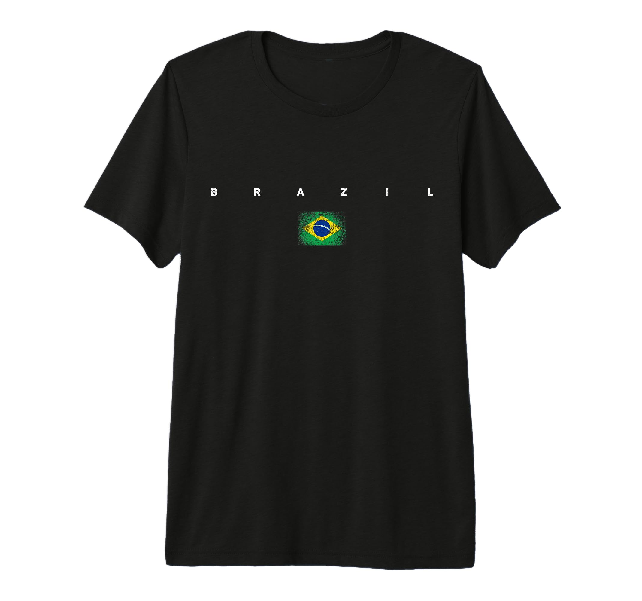 Brazil Flag Pride Soccer Brazilian Football T-Shirt - Graphic Print Unisex
