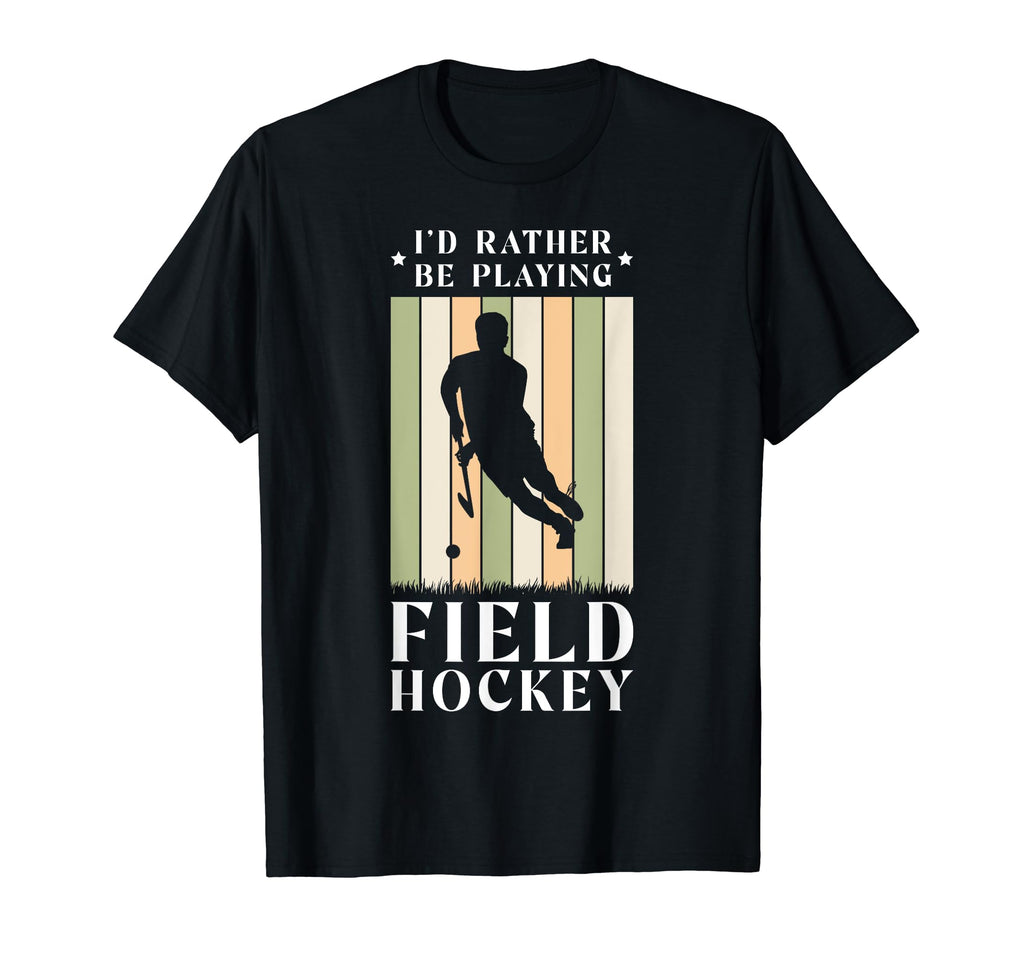 Hockey Training Goal Shooting T-Shirt - Fun Novelty Design for Adults