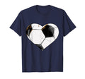 Soccer Ball Heart Love Goalie T-Shirt - Streetwear Style Men Women
