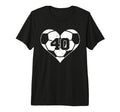 Soccer Number 40 Jersey Funny Soccer T-Shirt - Unique Graphic Men Women