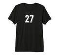 Number 27 80S 90S Soccer Team Jersey T-Shirt - Novelty Apparel Unisex