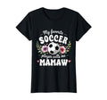 Womens My Favorite Soccer Player Calls T-Shirt - Fun Novelty Design Unisex