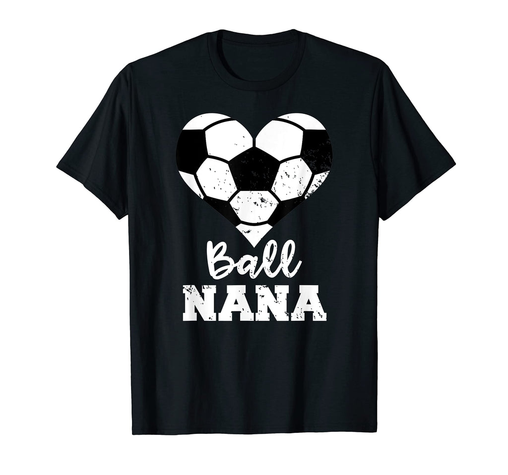 Ball Nana Funny Soccer Nana T-Shirt - Aesthetic Graphic for Adults