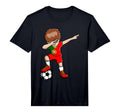 Dabbing Soccer Portugal Jersey T-Shirt - Streetwear Style Men Women