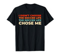 Soccer Team Sports Player Soccer T-Shirt - Minimalist Print for Adults