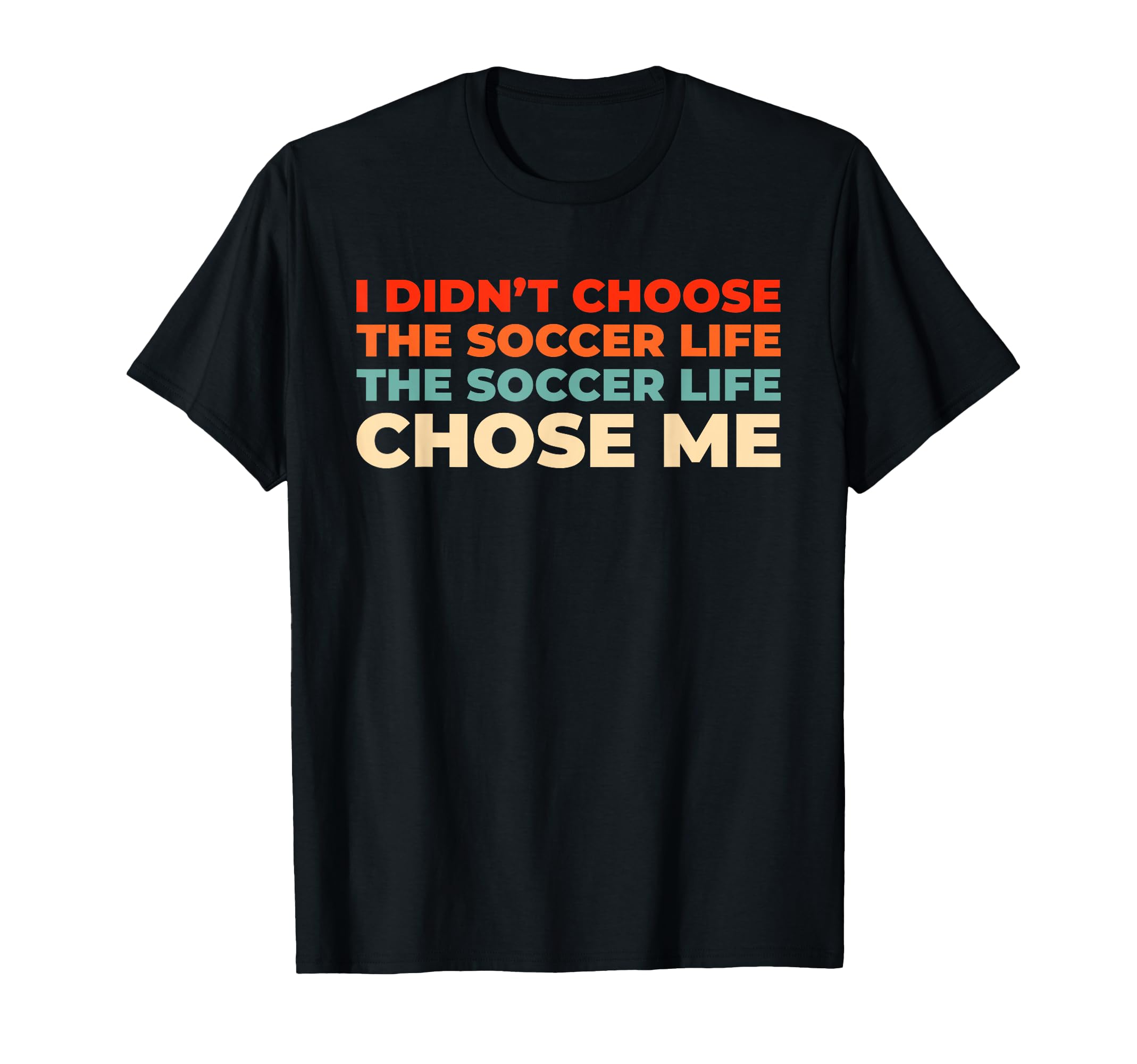 Soccer Team Sports Player Soccer T-Shirt - Minimalist Print for Adults