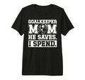 Funny Soccer Goalkeeper Mom Soccer T-Shirt - Aesthetic Graphic for Adults