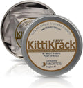 KittiKrack Rock Organic Silvervine Catnip Substitute for Cats & Kittens | All-Natural Wild Harvested Silvervine Granules | 4 Refills for TWINCRITTERS Refillable Plush Cat Toys | 10g