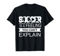 Soccer Is Feeling Funny Player Or T-Shirt - Custom Art Print Men Women