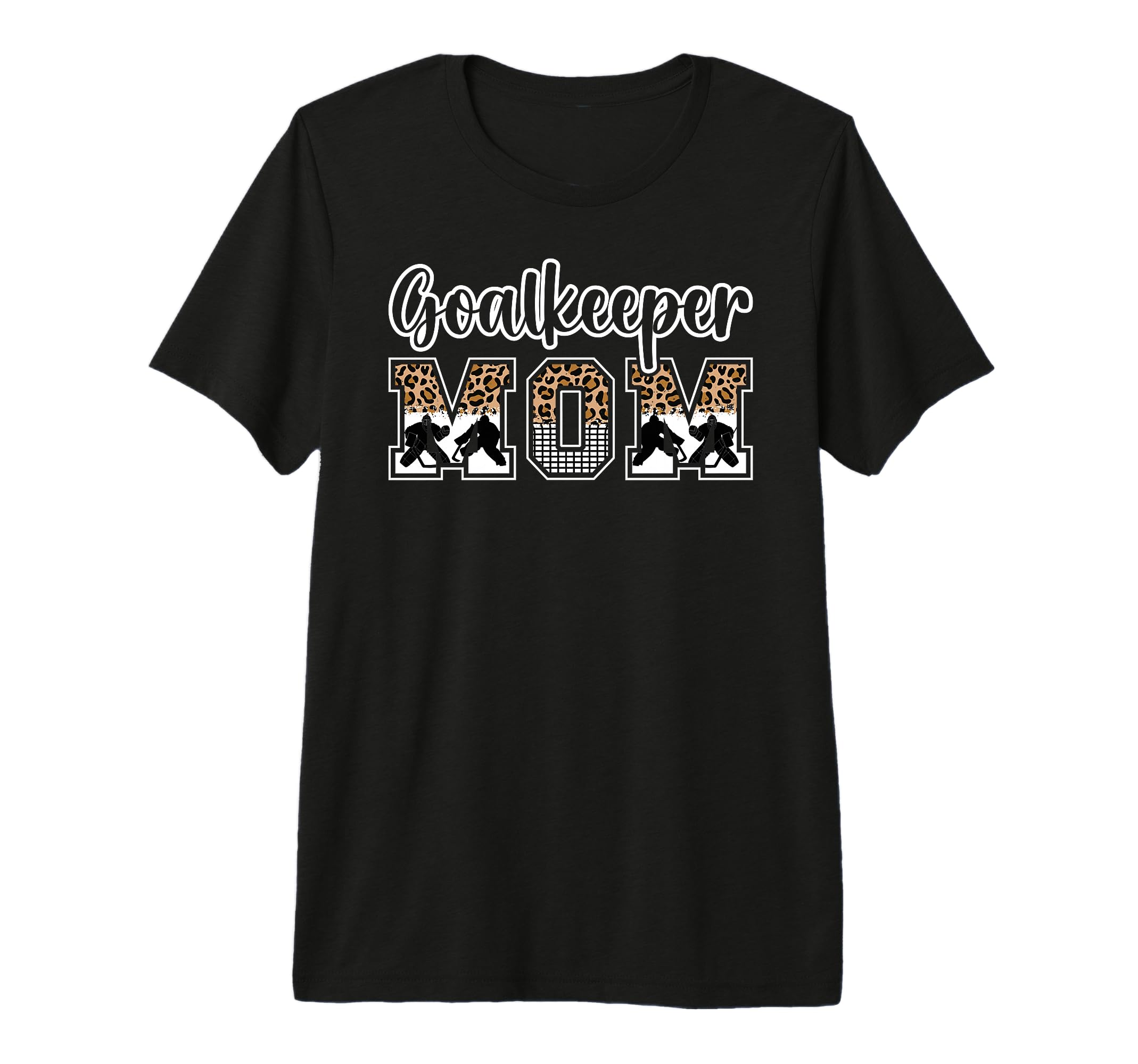 Ice Hockey Goalkeeper Mom Hockey T-Shirt - Casual Everyday Wear Men Women
