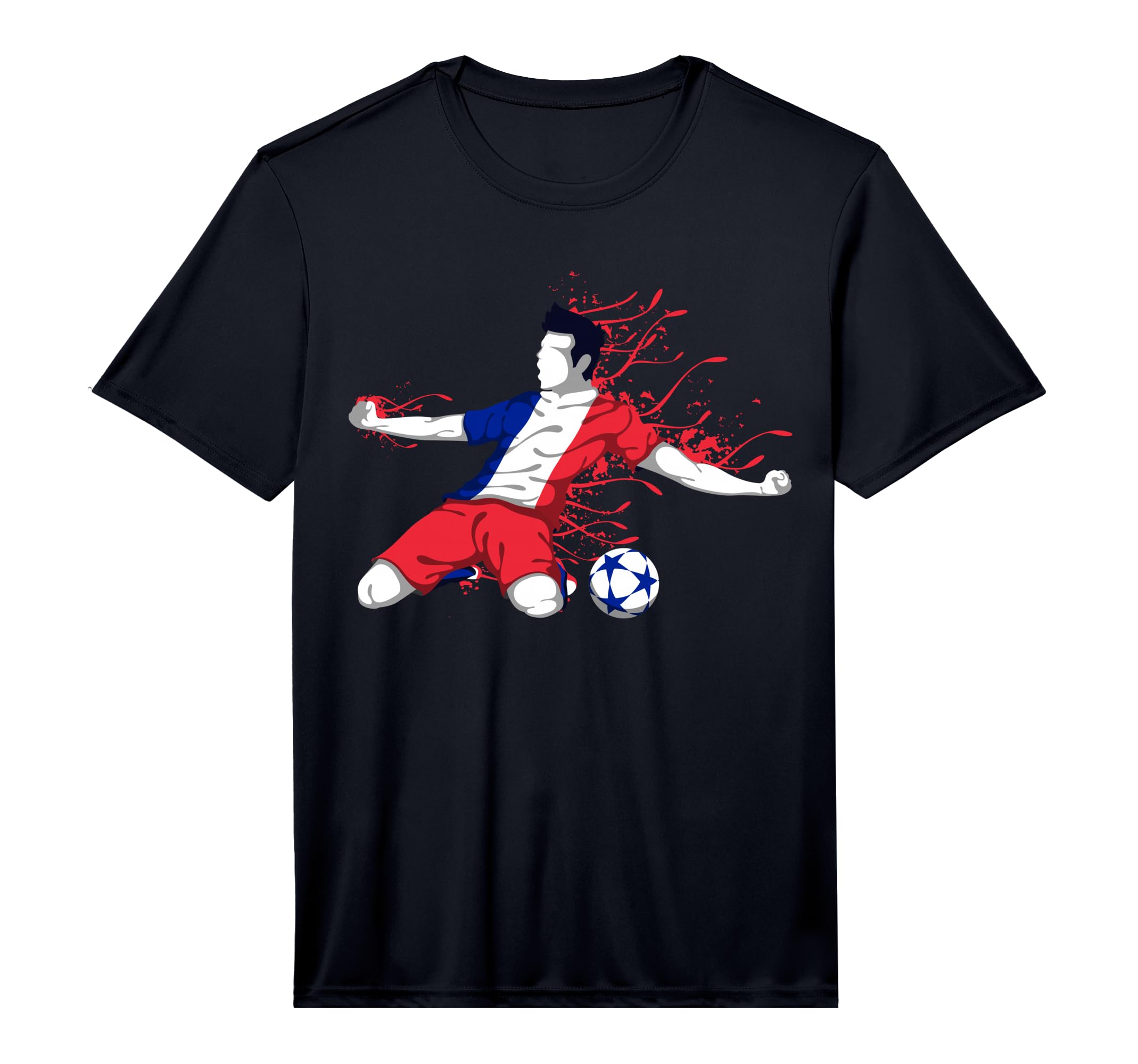 France National Soccer Team Jersey T-Shirt - Aesthetic Graphic Unisex