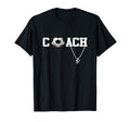Soccer Coach Whistle Ball Soccer T-Shirt - Custom Art Print for Adults